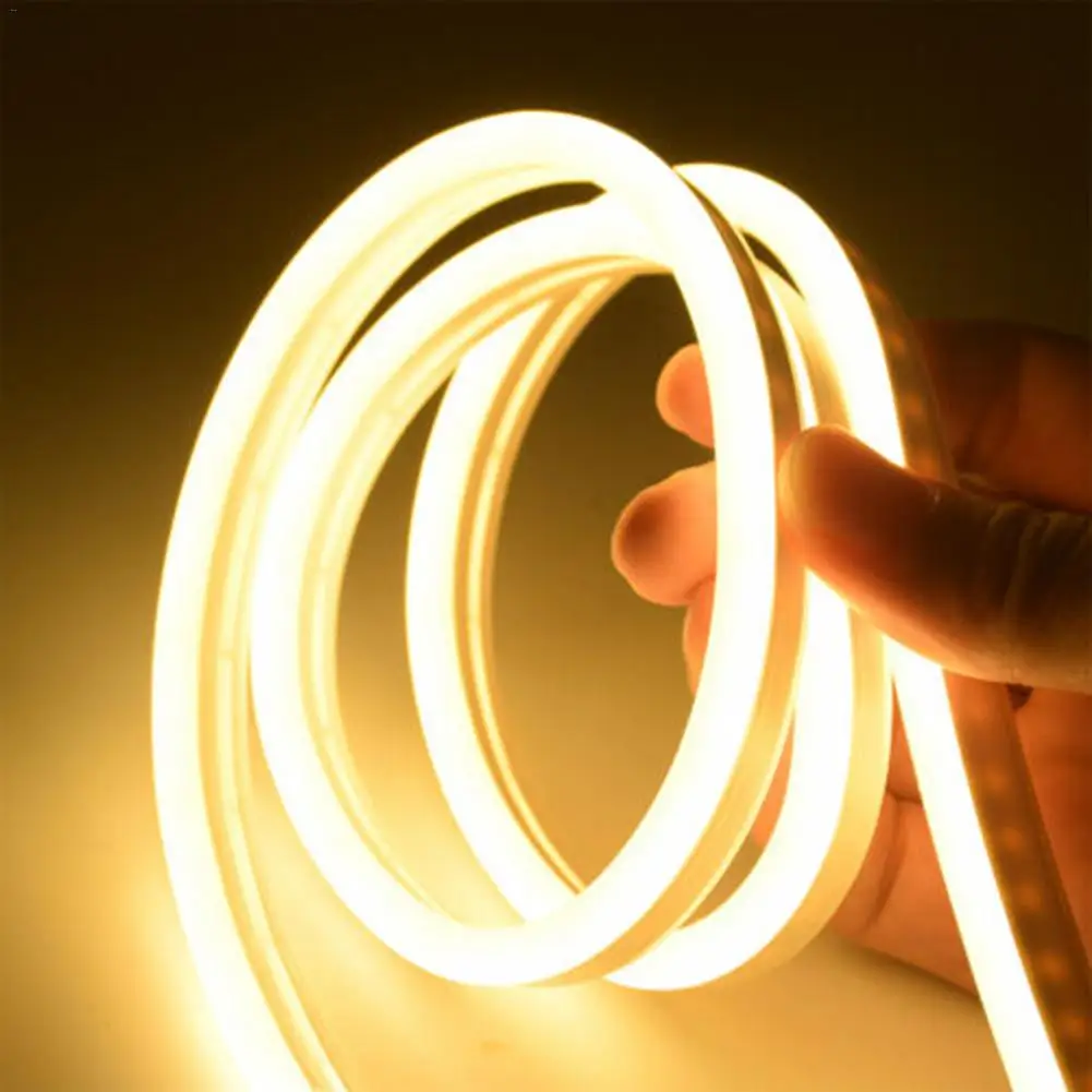 

DC12V SMD2835 Flexible LED Strip Waterproof Neon Lights Silicone Tube 1m Lamp