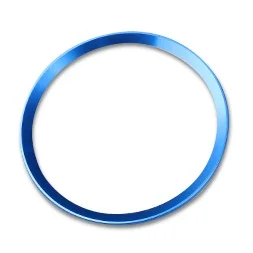 Автомобильные аксессуары кольцо на рулевое колесо из алюминиевого сплава для Audi