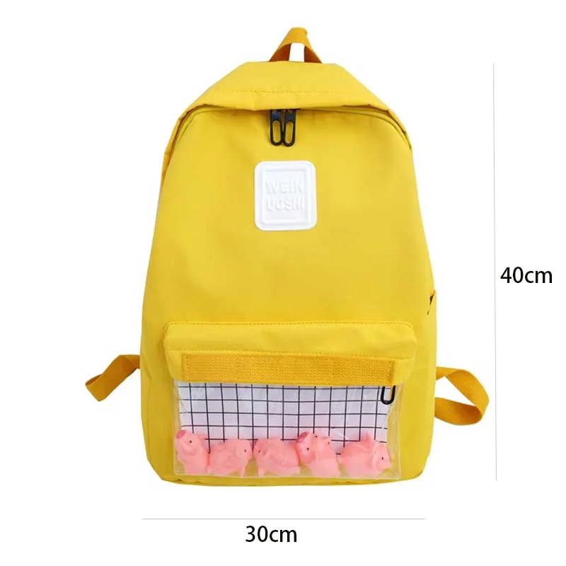 Новинка 2022 женские холщовые школьные ранцы в стиле преппи брендовый дорожный