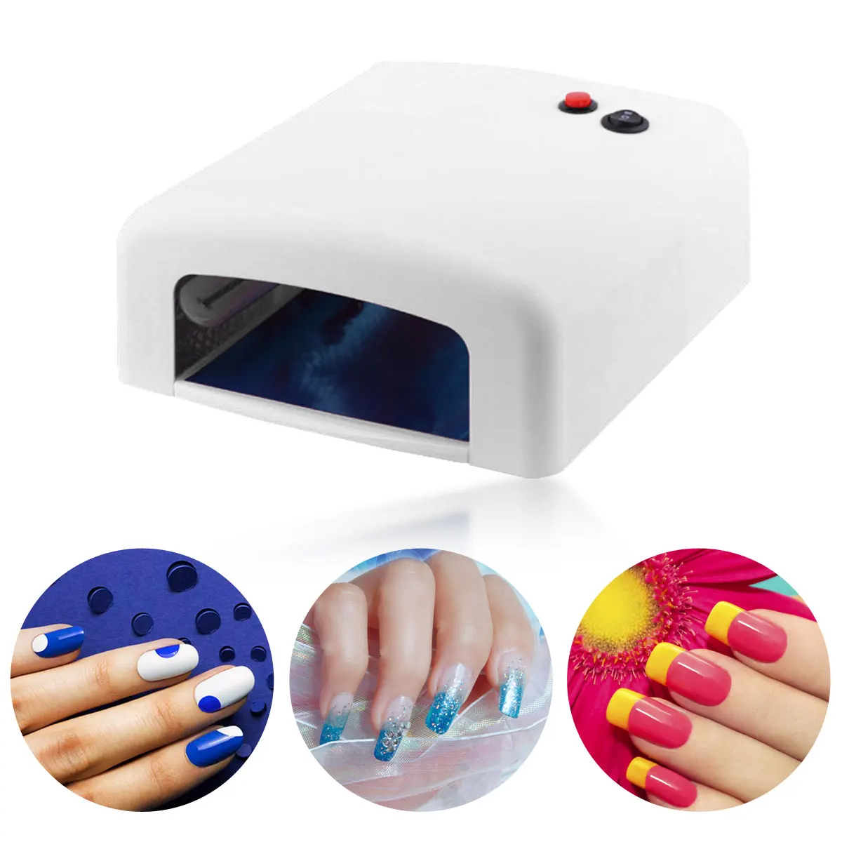 УФ лампа для сушки гель лака 110/220 В 36 Вт 120 с|Сушилки ногтей| |