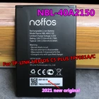 100% Новый оригинальный 2150 мАч NBL-40A2150 Сменный аккумулятор для TP-link Neffos C5 PLUS TP7031A TP7031C батареи