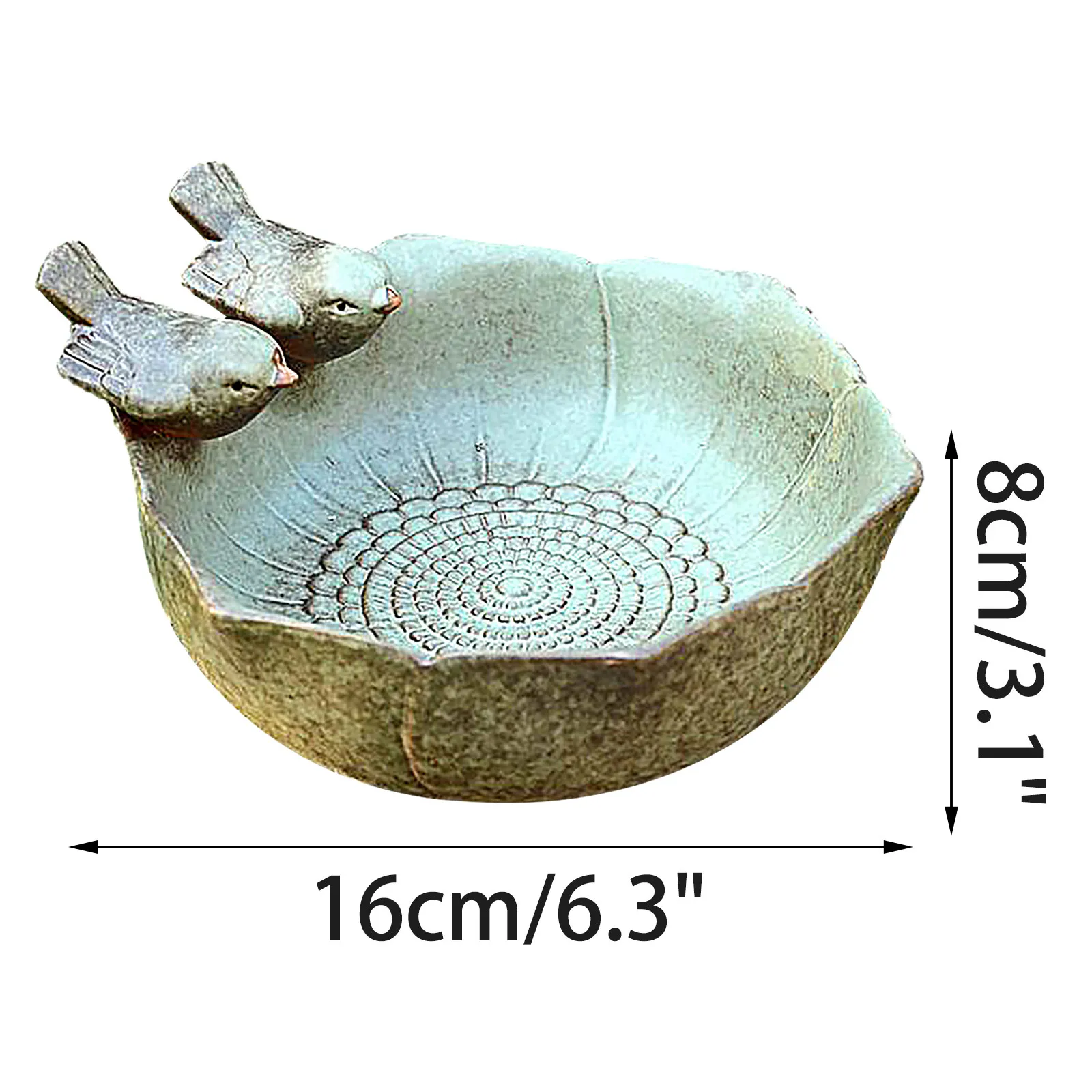 

Gardening Creative Bird Feeder Home Fruit Tray Ornament Bird Feeder All Seasons Universal Hanging Food Dispenser Park Garden