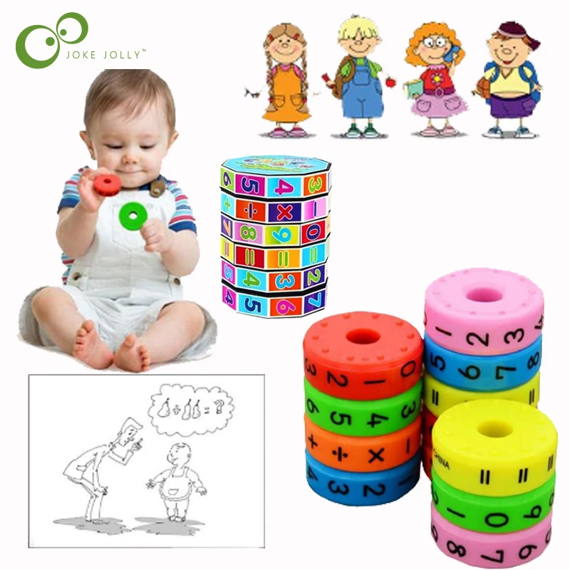 Цифровая Волшебная колонка детская головоломка Игрушки для раннего обучения