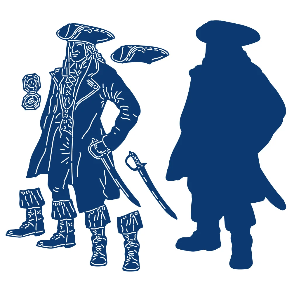 

Pirate Pete Big Shot New Diy Reusable Metal Craft Cutting Dies Card Making Scrapbooking Diary Album Decoration Embossing Mold