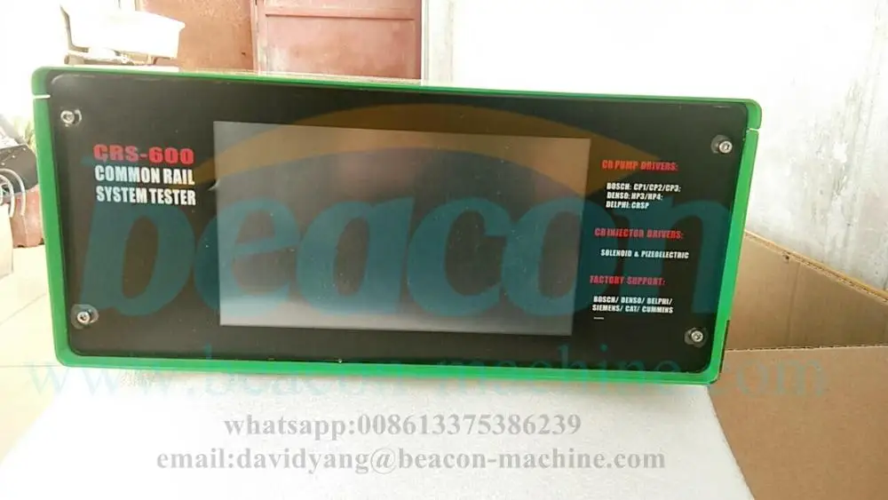 CRS 600 симулятор тестирования форсунки с общей топливной магистралью тестер