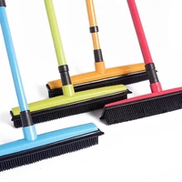 multifunctional telescopic broom magic rubber besom cleaner home floor dust mop carpet sweeper
