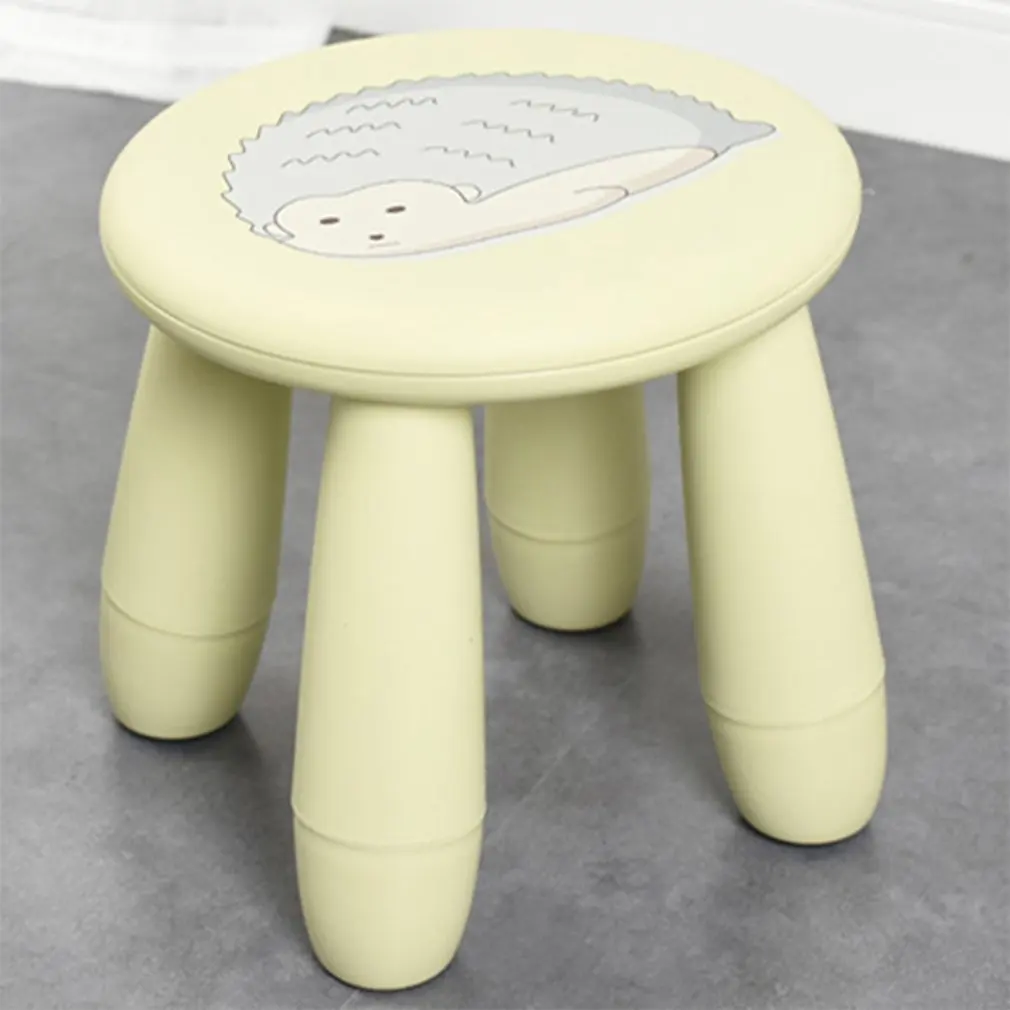 Креативные милые Мультяшные табуреты детский табурет портативный пластиковый