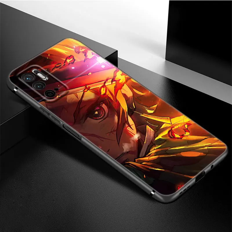 Чехол для телефона с аниме рассекающий демонов камадо танджиро Xiaomi Redmi Note 11 10 9 8 T