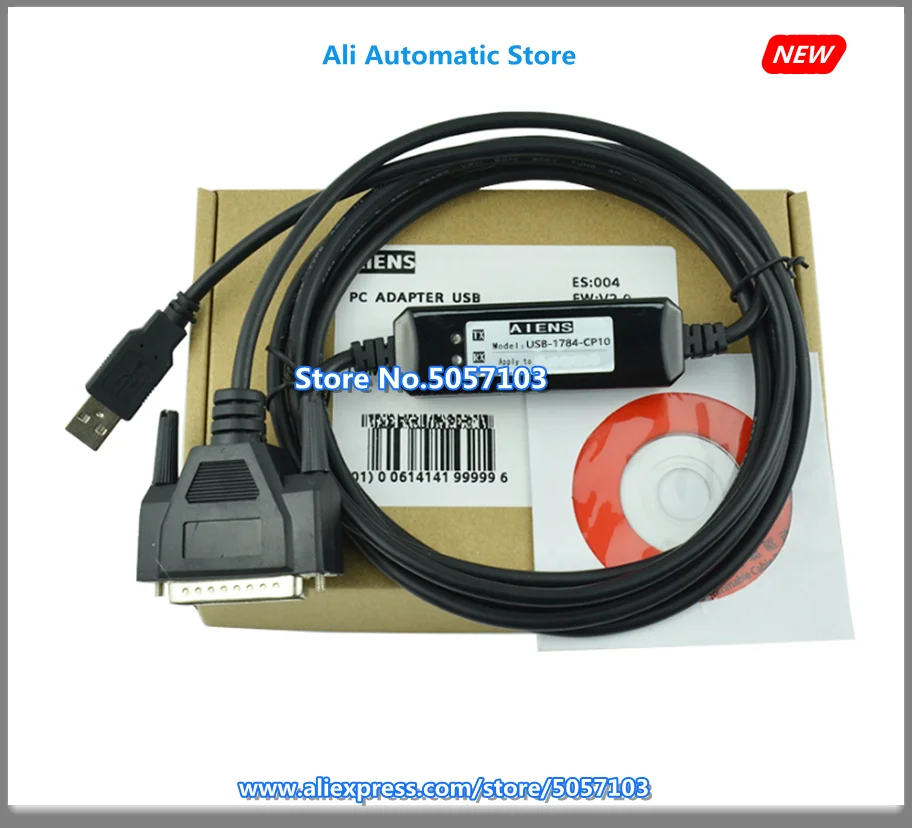 USB-1784-CP10 AB PLC 5 серии Кабель для программирования загрузки кабель 9399-C28 Связь