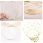 5 шт. 9-30 см Бамбук круг кольцо деревянные из серии 