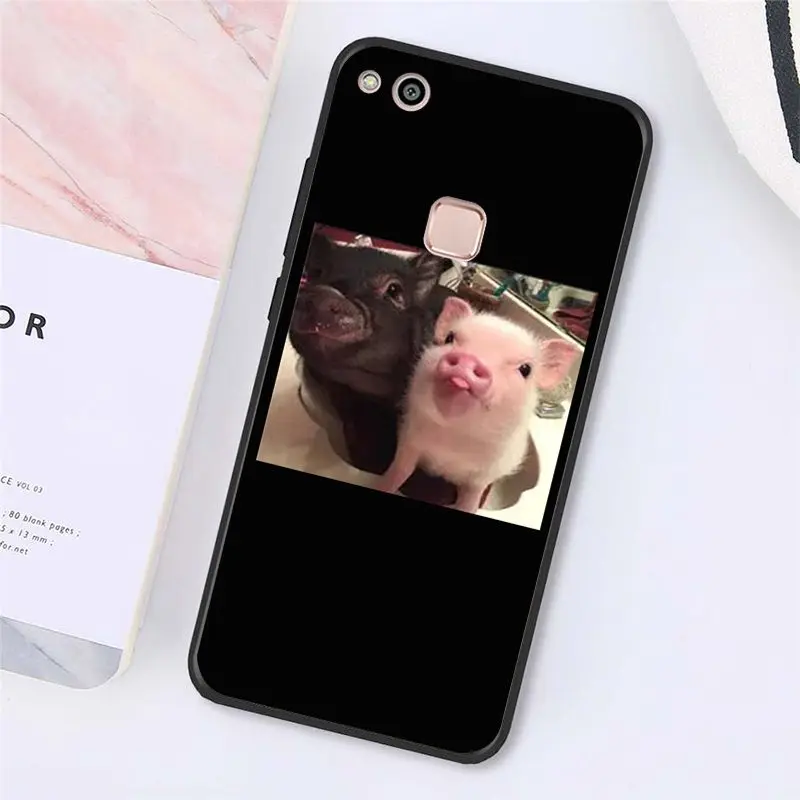 MaiYaCa милый маленький розовый питомец свинка чехол для телефона Huawei Y9 Y7 Y6 II Y5 Prime 2018