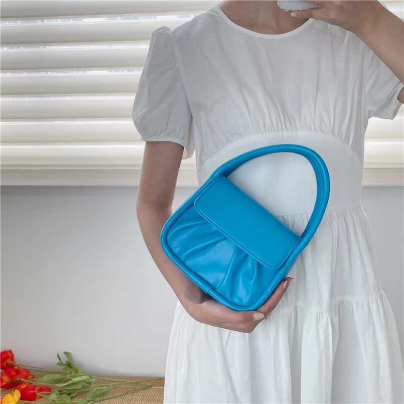 

Women's Small Square Purses and Handbags Candy Color PU Leather Female Crossbody Bags Summer Fashion Ladies Single Shoulder Bags
