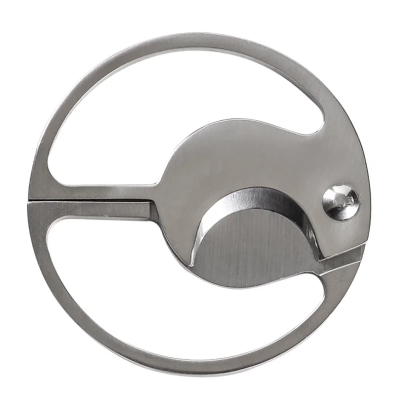 Нож для резки сигар с двойным краем карманный классический Гильотинный ножницы