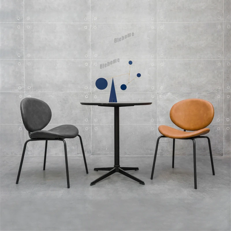 Nordic обеденный стул Кухня мебель креативных железных Ins роскошные стулья для