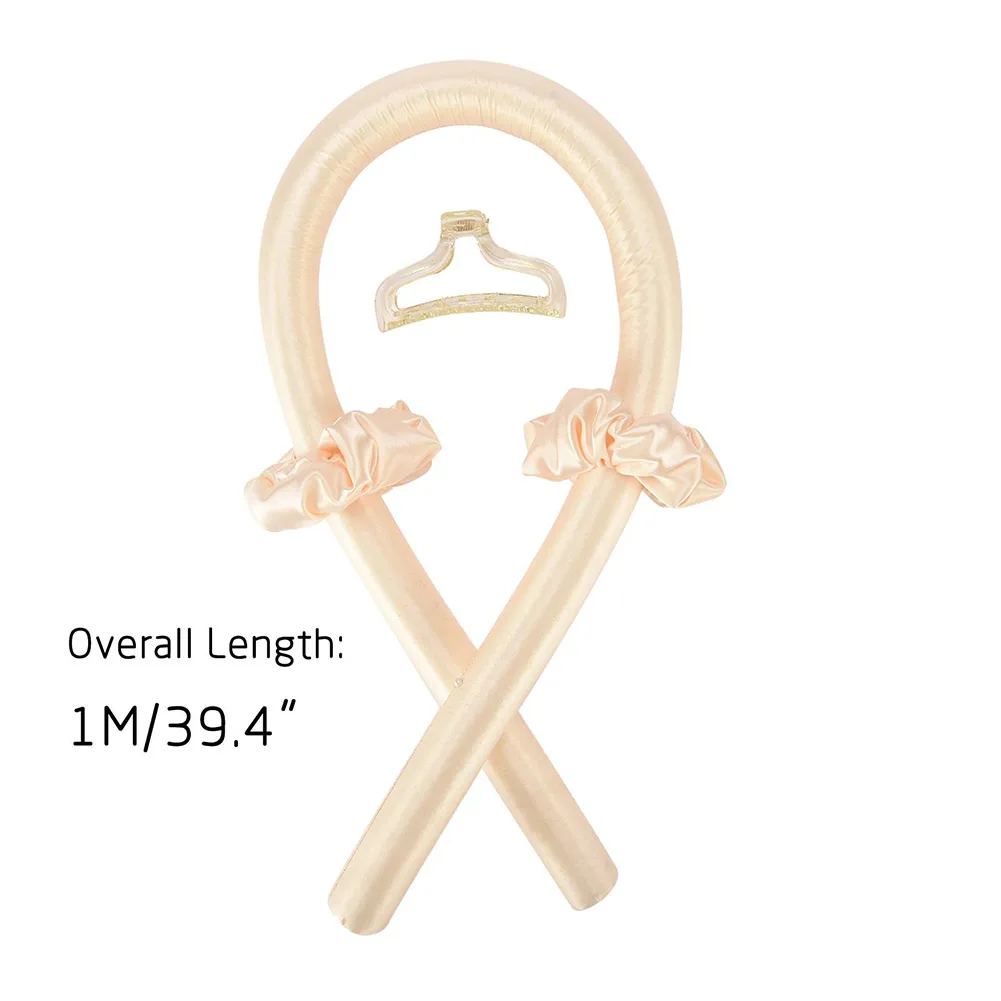 

Heatless Curling Rod Headband No Heat Curls Ribbon Hair Rollers Sleeping Soft Headband Hair Curlers DIY Hair Styling Tools