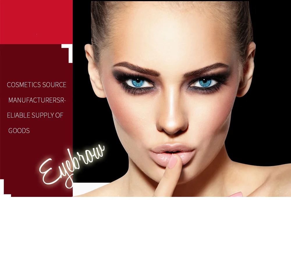 Натуральный Водостойкий карандаш для бровей кончик вилки татуажный тинт