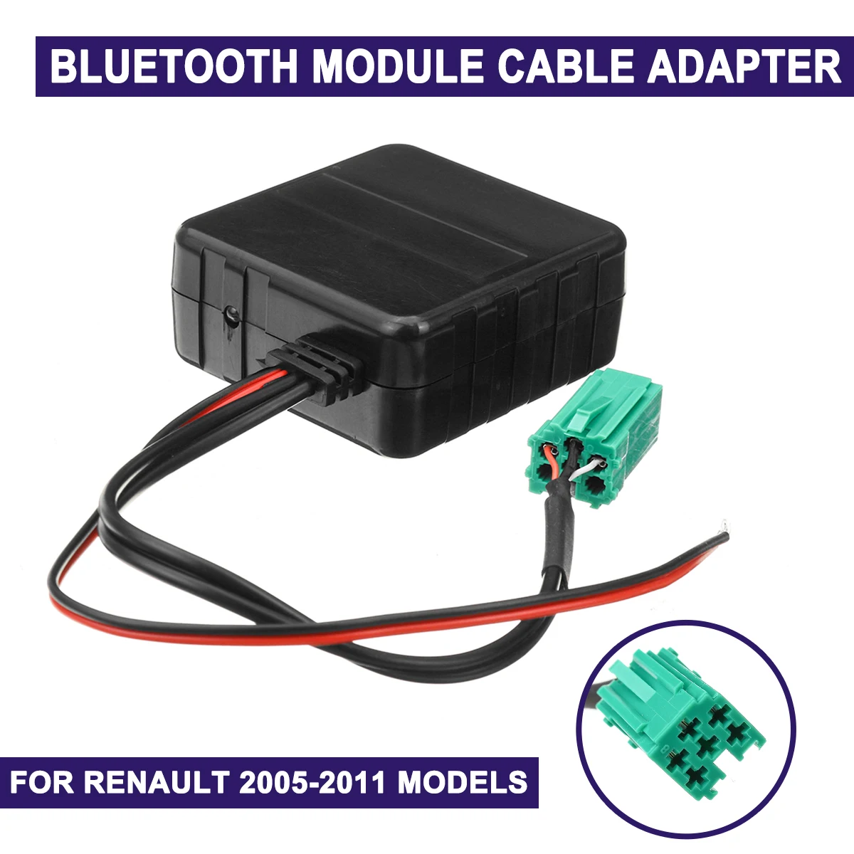 Автомобильный bluetooth модуль Aux приемник для Renault CD Хост машина 2005 2011 модели кабель