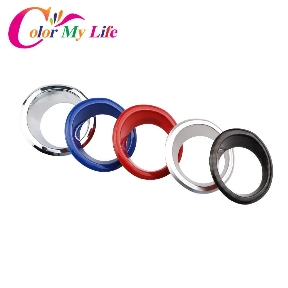 Хромированный Переключатель зажигания для автомобиля Color My Life украшение ключей