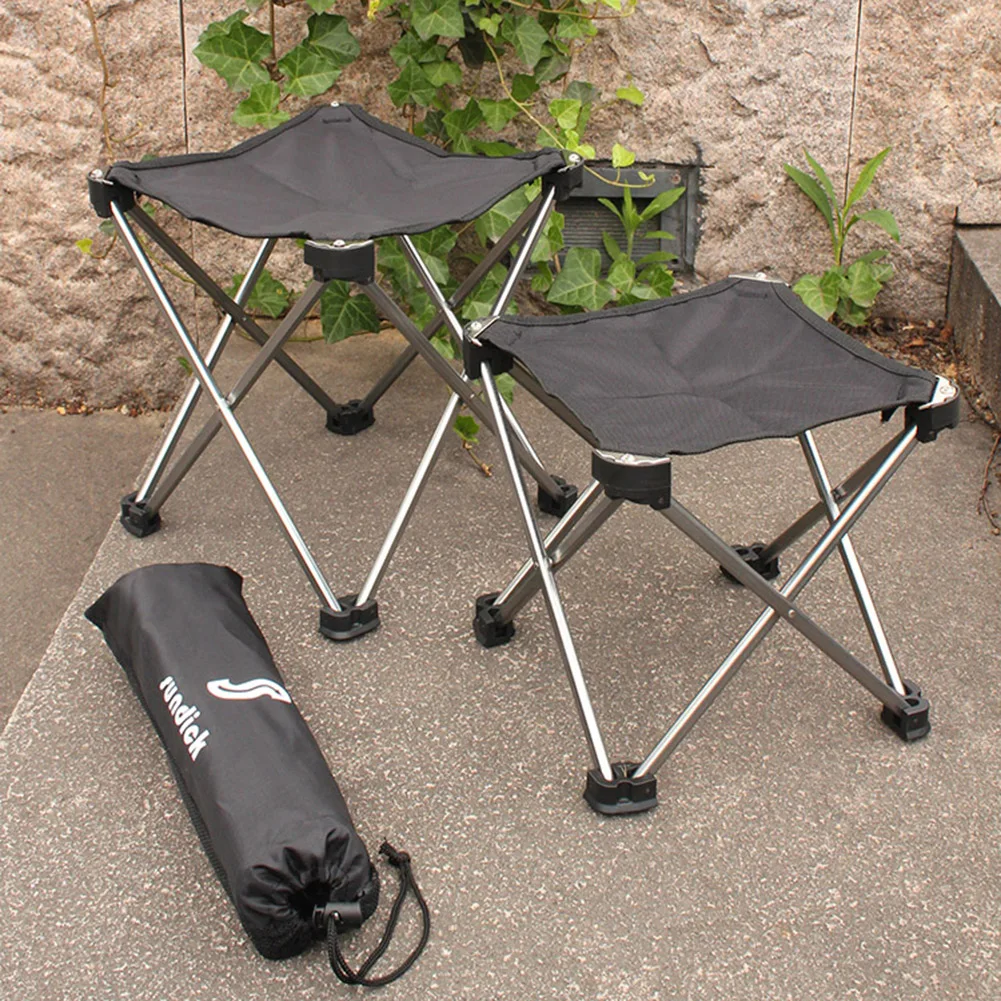 

Folding Fishing Chair Lightweight Picnic Camping Chair Portable Footstool BBQ Chair Outdoor Folding Aluminum Alloy Furniture