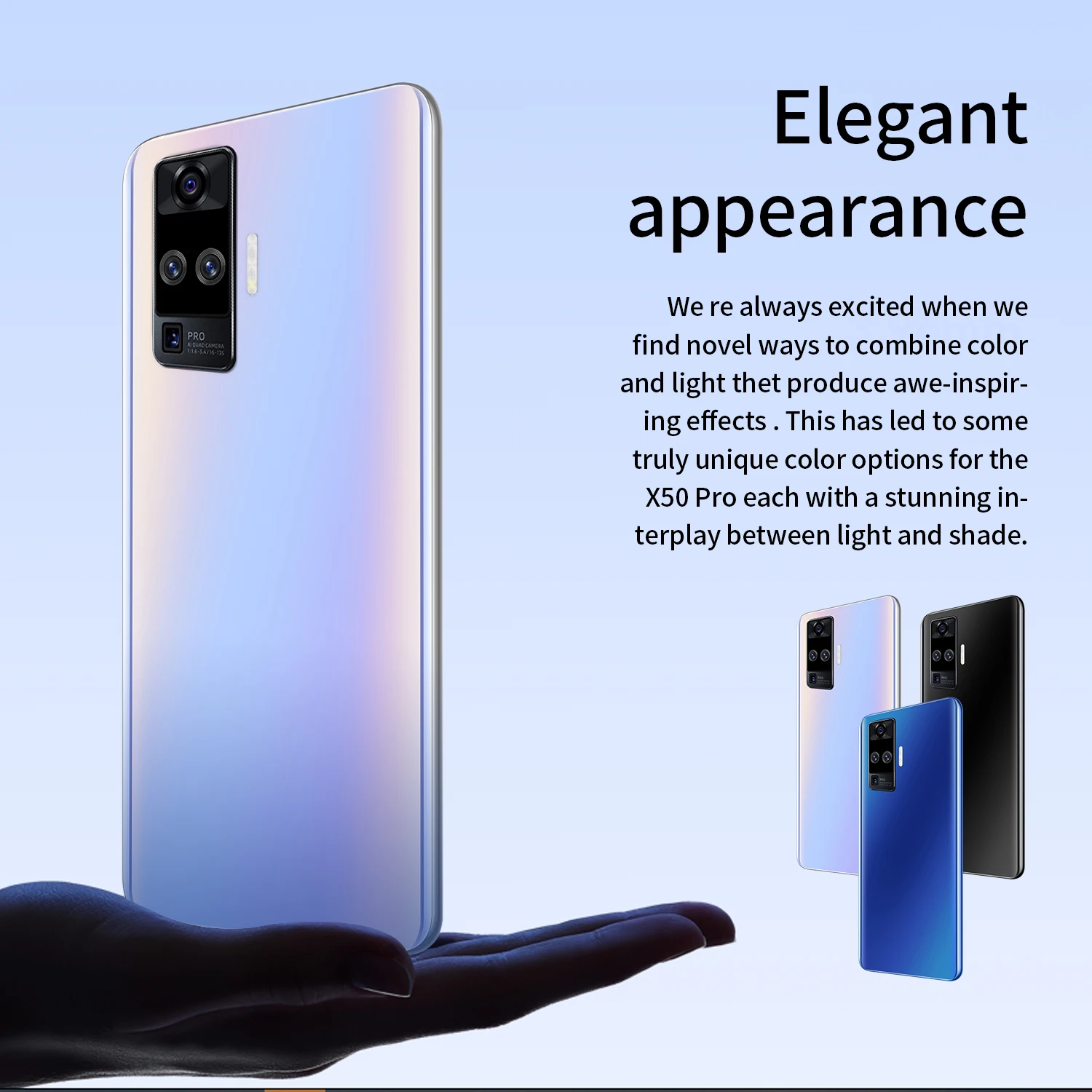 

2021 New Hot Sale 5G 6.6inch Drop Screen Smartphone 12GB+512GB for Vivo X60 Pro Cellphone Samsung Huawei Xiaomi Mobile Phone