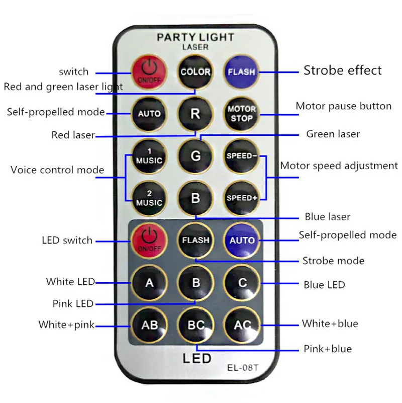 

Mini Laser Discolamp Light Show Dj Led Lighting Paryt Light Christmas Projection Lights Colorful Pattern Lighs for Festival Club