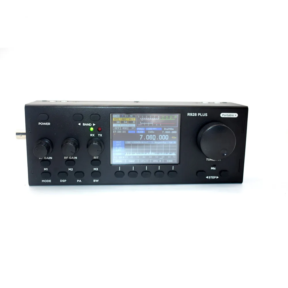 R928 Plus Muiti Mode TFT QRP HF SDR трансивер RX: 1 8 30 МГц TX: все диапазоны SSB(J3E) CW AM FM FREE DV с функцией