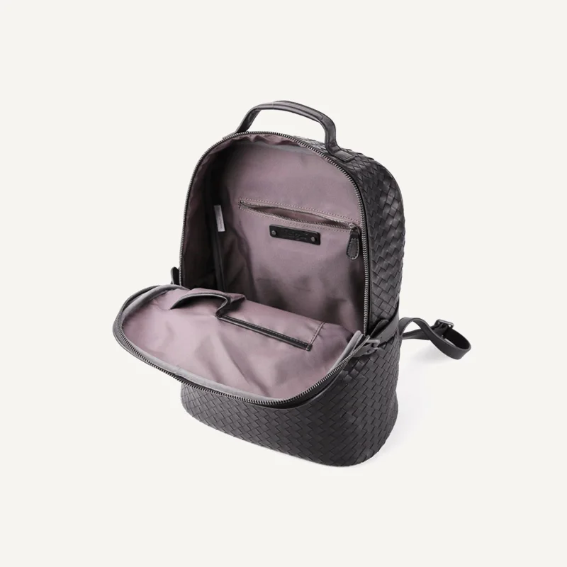 

Cowhide Leather Backpack Men Large Capacity Laptop Bag Travel Women Mountaineering Bags Advanced Handmade Knitting Bag For Male