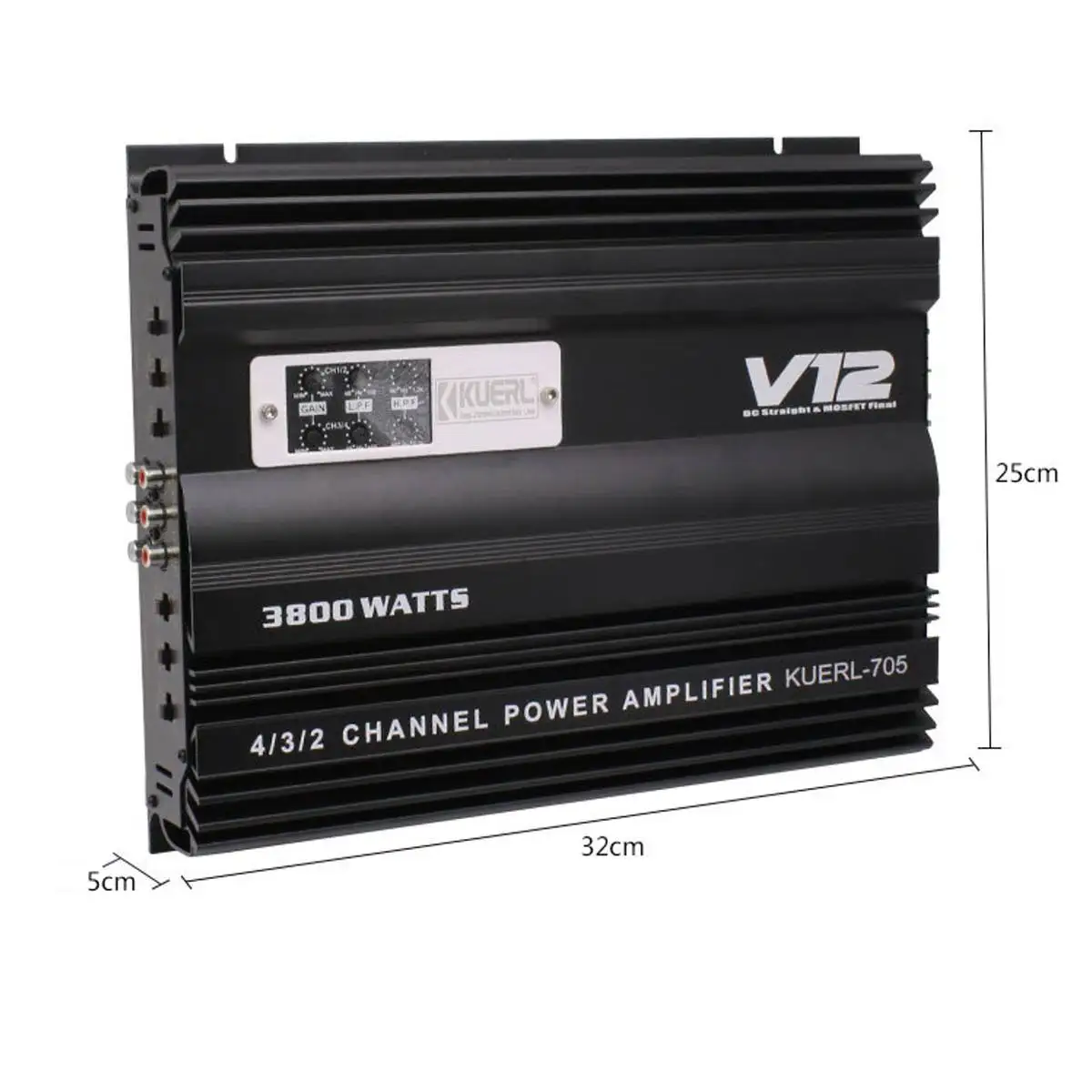 

3800W HIFI 4CH Audio Power Car Amplifier 220V Home Theater 3D Stereo surround System Mini Amplifier FM USB bluetooth 4 speaker