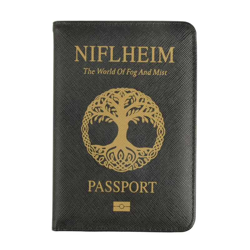 Чехол для паспорта HEQUN World Tree of Thor чехол с блокировкой Rfid из искусственной кожи