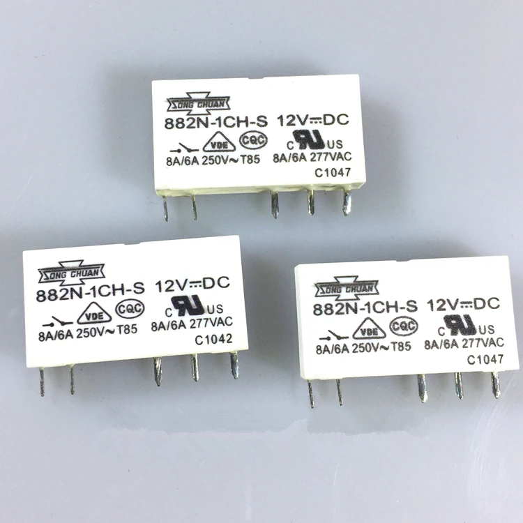 

Реле 882N-1CH-S-12VDC 882N-1CH-S 12VDC 882N-1CH 882N1CHS 12VDC DC12V DIP5
