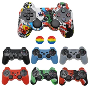Силиконовый защитный чехол для контроллера PS3, гелевый Чехол для джойстика, 2 шт.