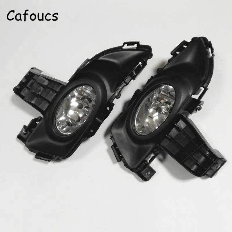 Автомобильные передние противотуманные фары Cafoucs 1 пара для Mazda 3 Sedan 2003 2004 2005 2006