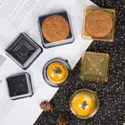 50 шт. 63100 г, квадратная луна, фотоальбом, контейнер, держатель, праздничный подарок на середину осени