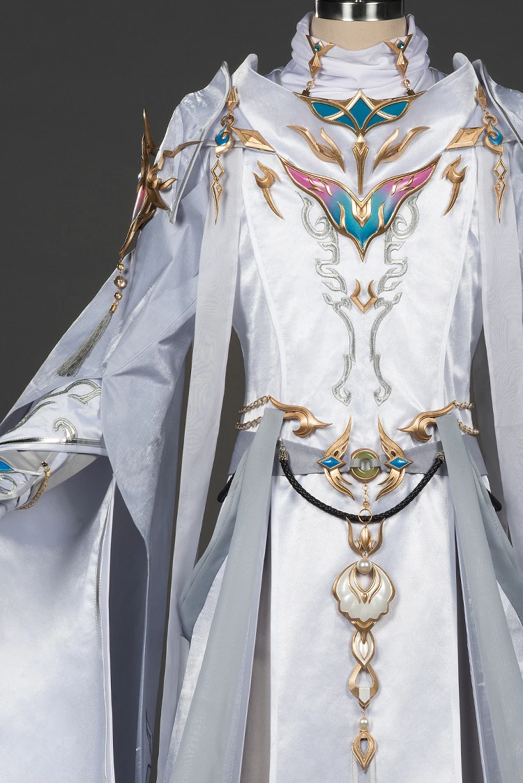 

Jian Wang III Computer Mobile Game Series He Meng Peng Lai Group Adult Man Cosplay Costume Hanfu Free DHL Shipping