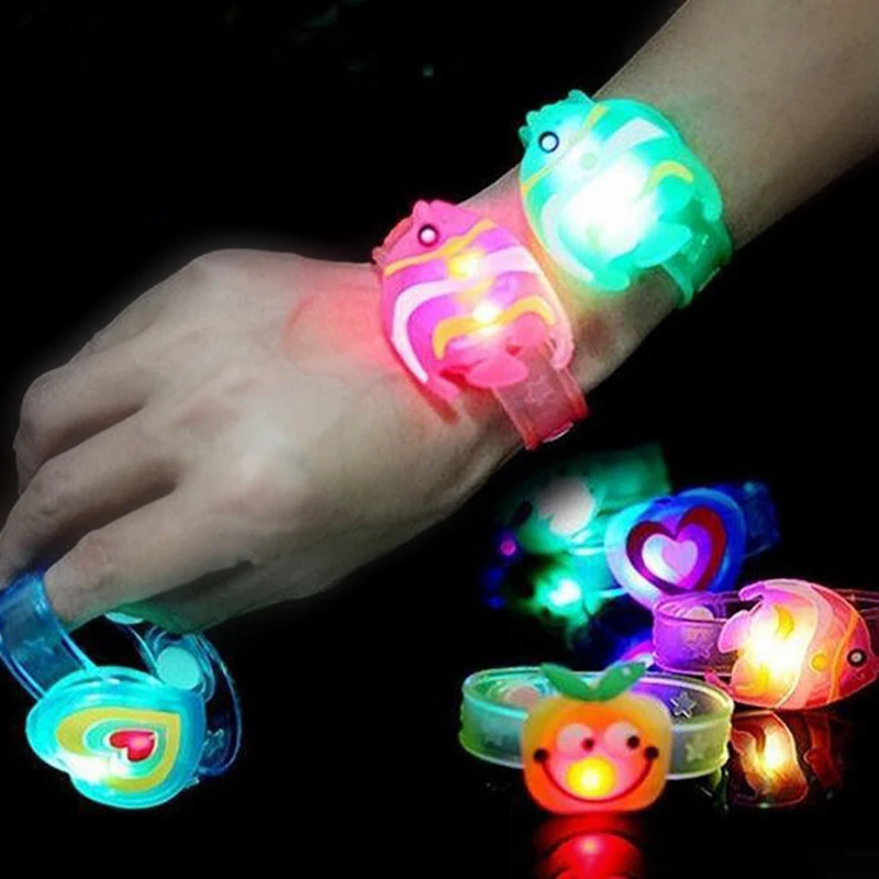 

Novelty & Gag Toys Luminous Bracelet Creative Children's Watch LED Cartoon Wristwatch Luminous Kids Watches Luminous Toys