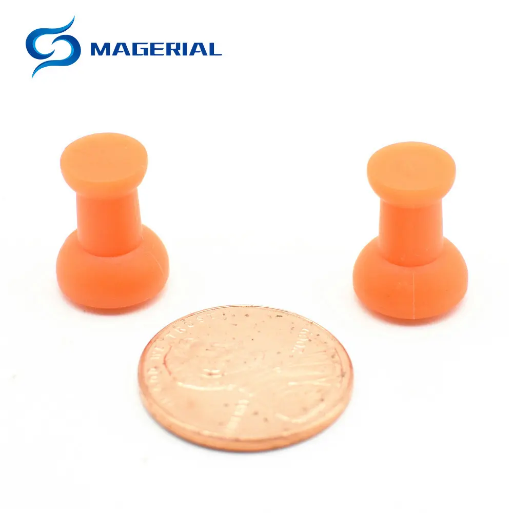 50 магнитных штифтов 8 в ассортименте прозрачные многоцветные стиле Pawn 4 для дома