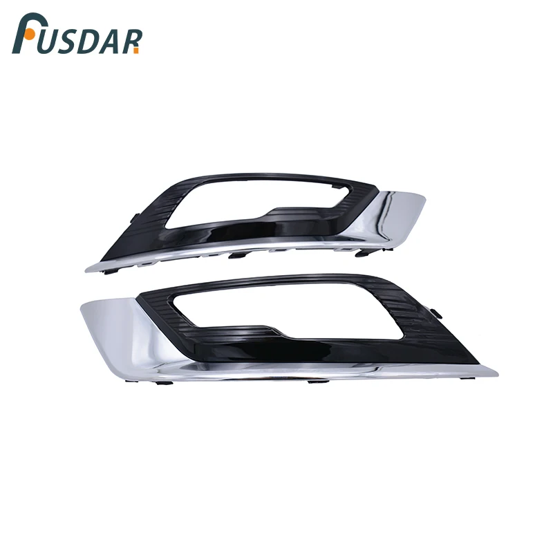 Пара хромисветильник глянцевых черных противотуманных фар на передний бампер