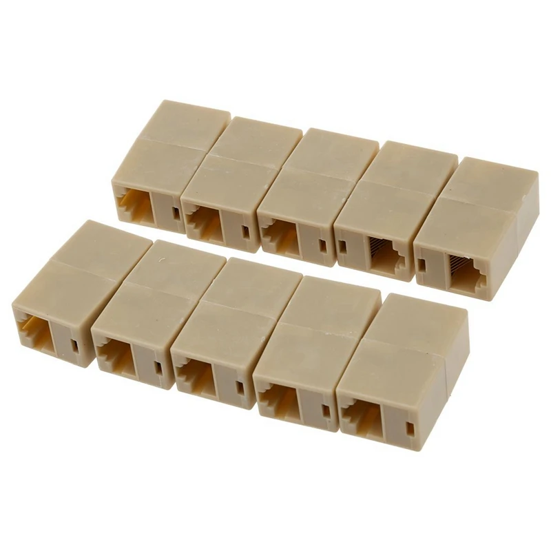 10 шт. CAT5 RJ45 сетевой кабель соединитель расширителя адаптер и 1 комплект MK8