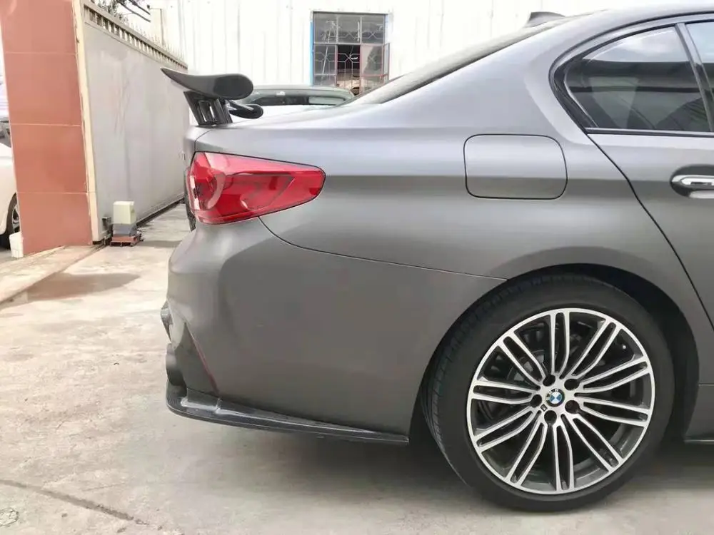 Универсальный Спойлер на крышу багажника из углеродного волокна для BMW G30 G38 F22 F80