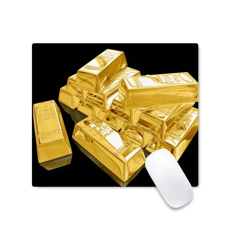 

Gold luxury Large Mouse pad PC Computer mat Mouse pad Game Officework Mat Non-slip Laptop Cushion