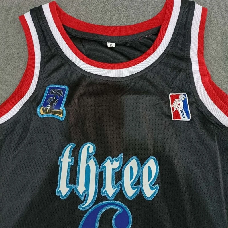 Три 6 мафия ПЭТ дельсаль 89 Академия 41 градуат YE 07 баскетбольная Джерси Спорт рэп