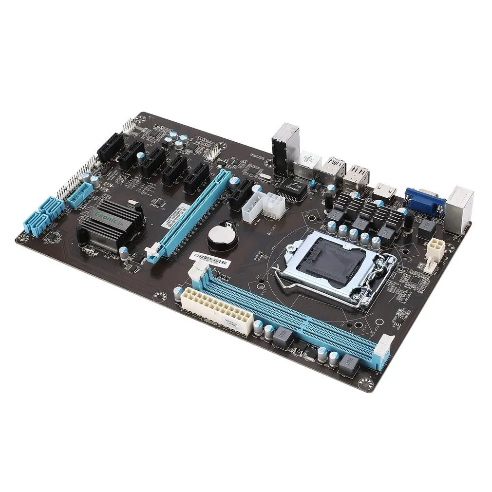 Стабильная версия PCI Express 1x до 16x Riser 6 GPU Mining материнская плата шт. PCI-E расширитель
