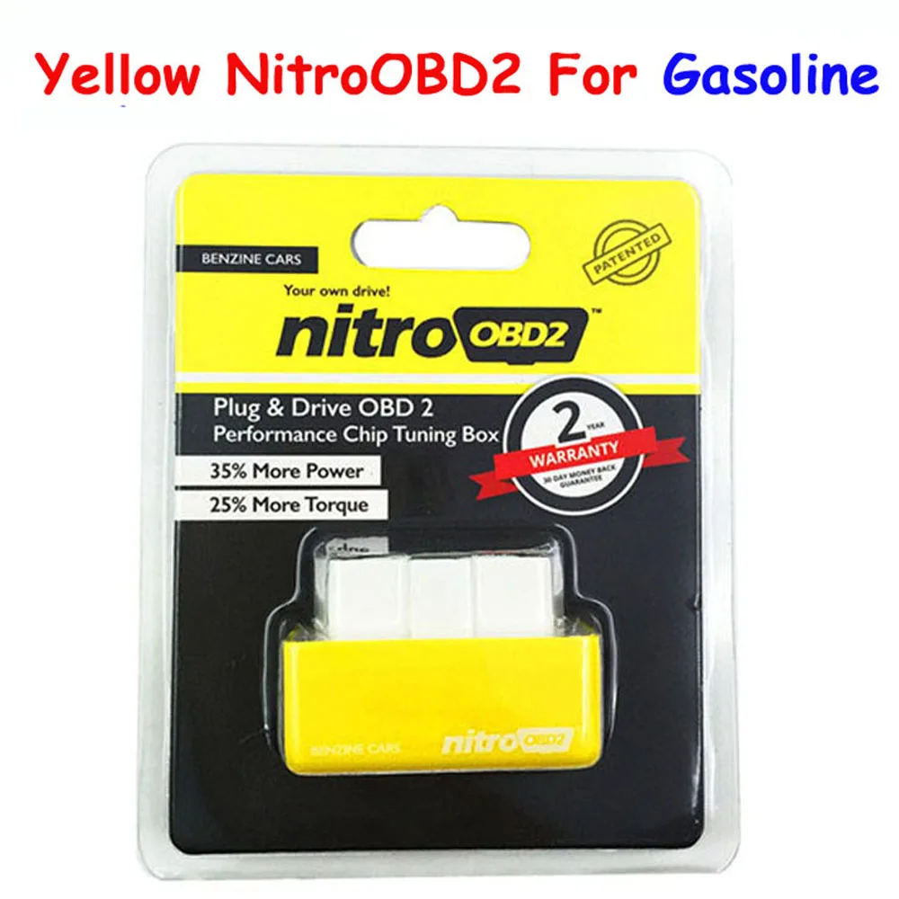 15% экономия топлива Nitro ECO OBD2 чип тюнинг коробка с большей мощностью крутящий