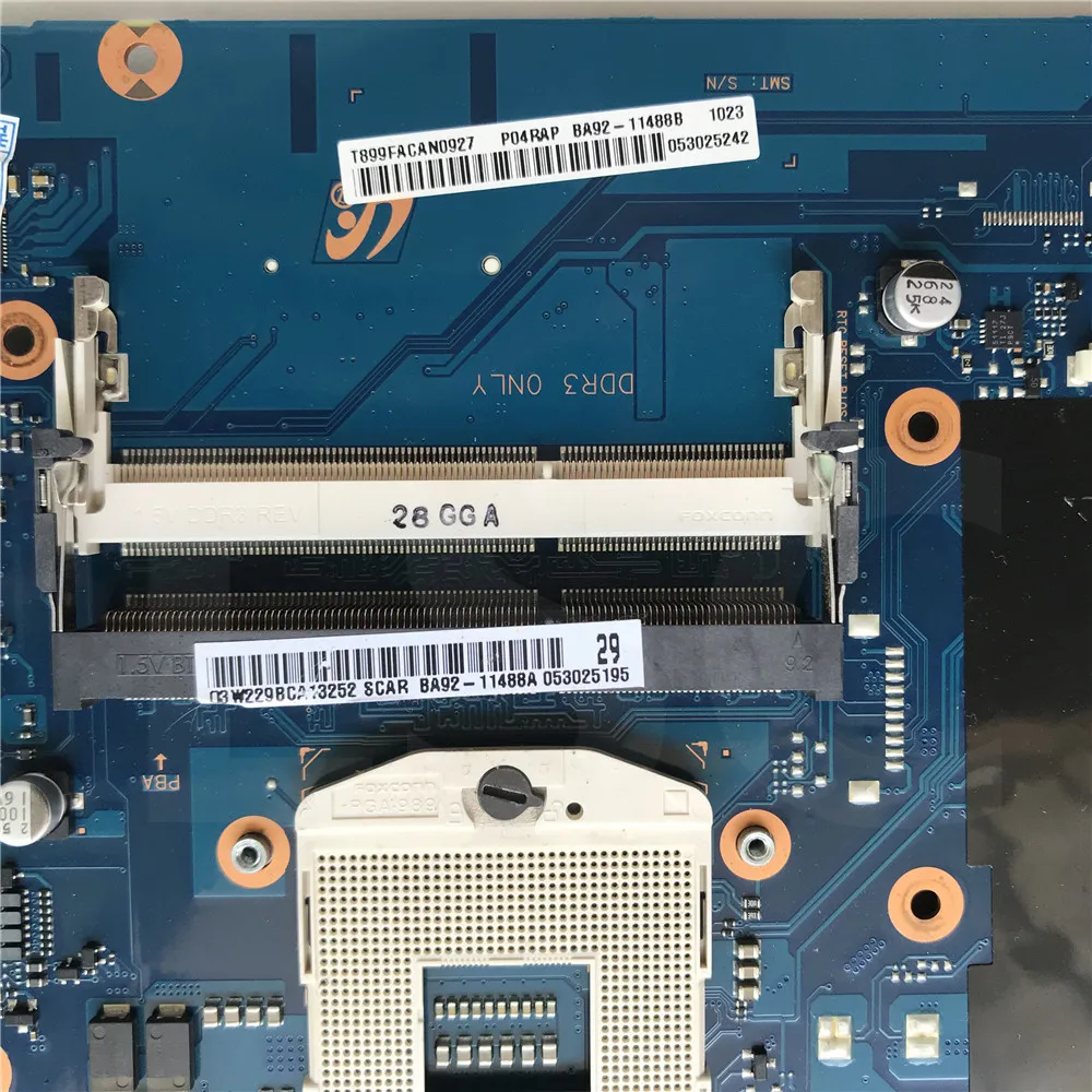 Материнская плата GD для Samsung 300E NP300E5C NP300E5X PGA 989 SLJ8F HM75 МБ BA92-11488A BA92-11488B BA41-01976A