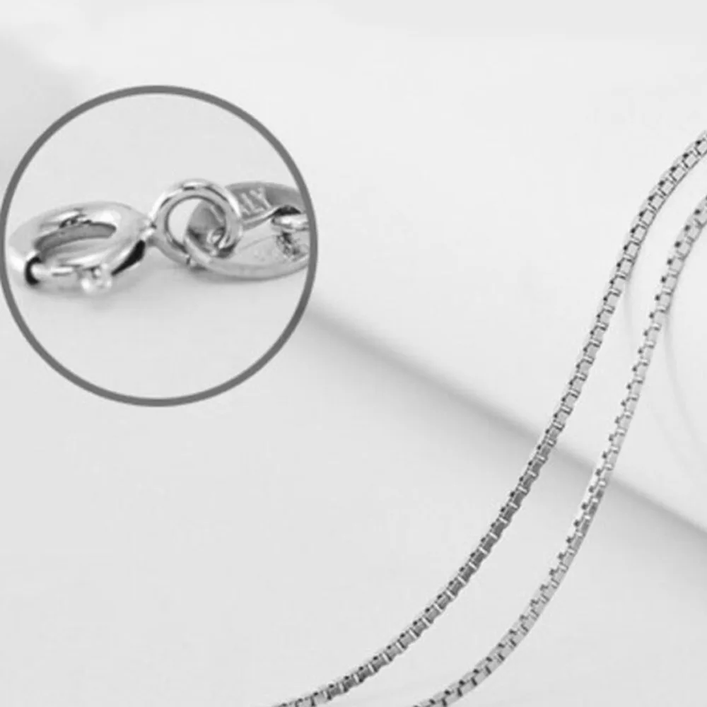Оригинальный CiNily. Цепочка женская из серебра 925 пробы 16 18 дюймов|Ожерелья| |