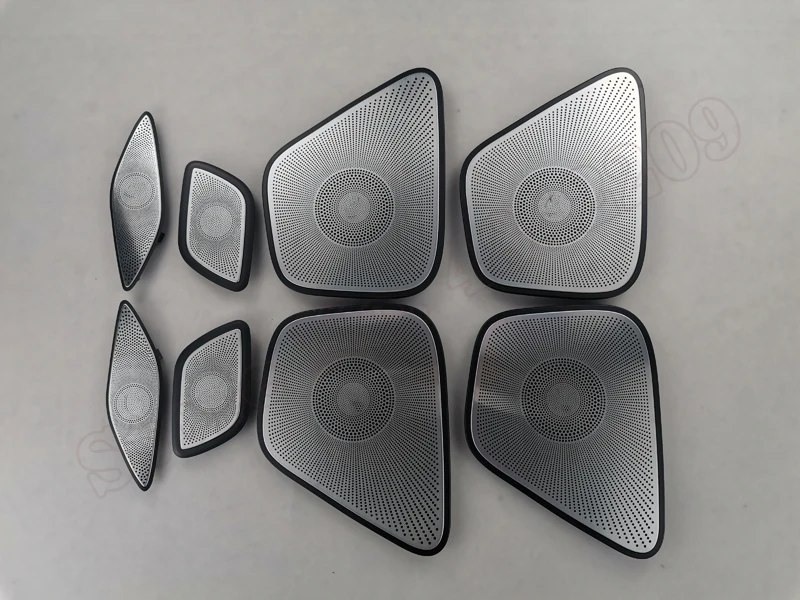 

Car Accessories Auto Door Audio Speaker Loudspeaker Cover Trim 2019-2021 For Mercedes Benz A-Class W177 A200 A220