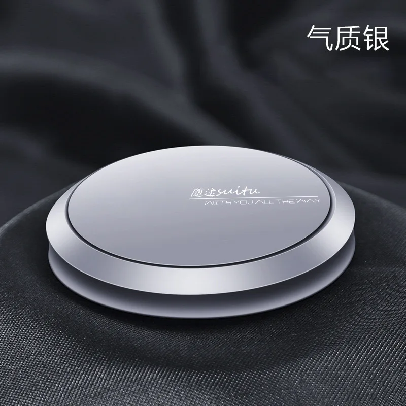 Machine Silvery Автомобильный освежитель воздуха портативный Ароматерапия очиститель сиденья бытовой аэрозоль диспенсер удаление дыма твердые духи очиститель воздуха - Цвет: Machine Silvery