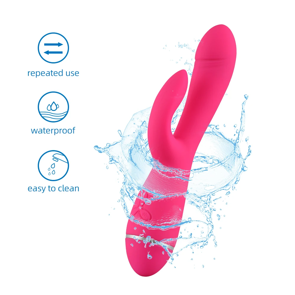 Кролик фаллоимитатор вибратор секс-игрушки для женщин точка G Вагина Стимулятор