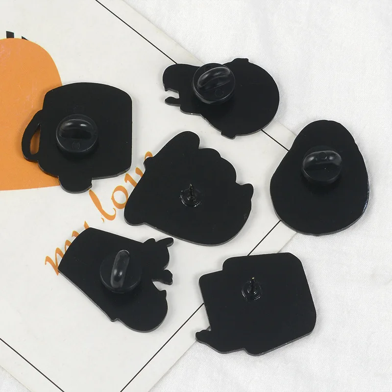 Модная креативная брошь в виде мультяшного клоуна авокадо на кофейную чашку