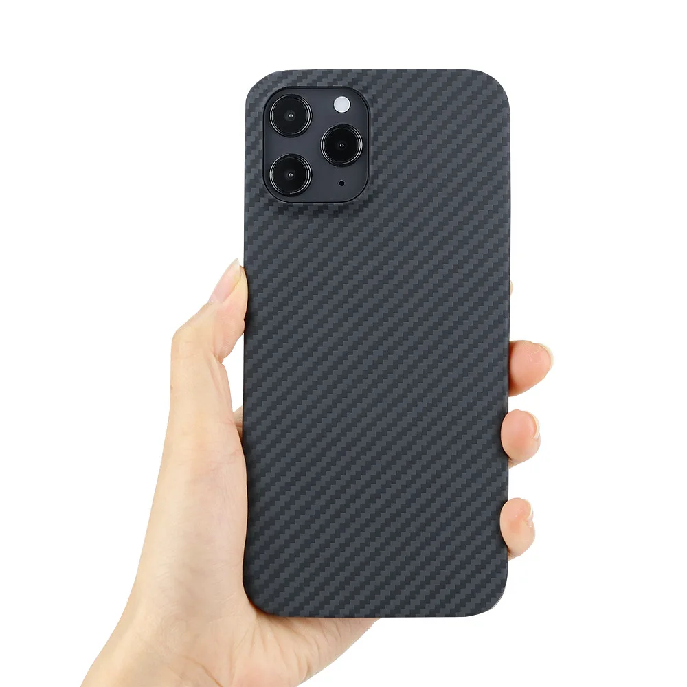 

Pro Carbon Fiber Protector for Apple iPhone 12Pro Max Phone Protecto